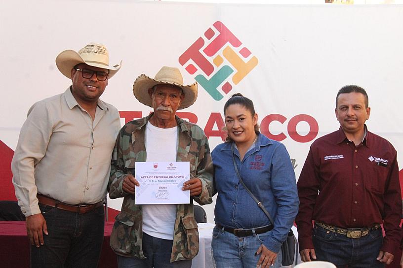 BENEFICIAN A PRODUCTORES TABASQUENSES