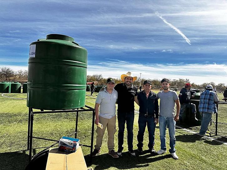 Benefician en Cuauhtémoc a 400 familias 