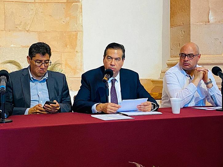 BLINDAN FRESNILLO POR VISITA DEL SUBSECRETARIO DE SEGURIDAD