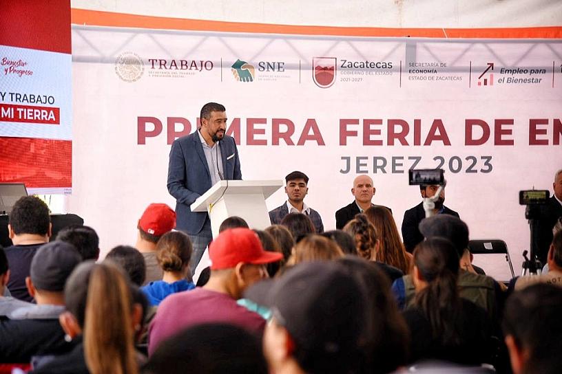 LLEVA GOBIERNO DEL ESTADO MÁS DE 400 EMPLEOS EN JEREZ