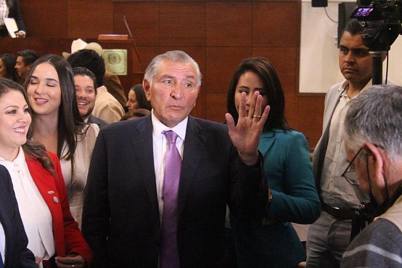 BUSCA ADÁN AUGUSTO LÓPEZ EL APOYO DE LEGISLADORES ZACATECANOS
