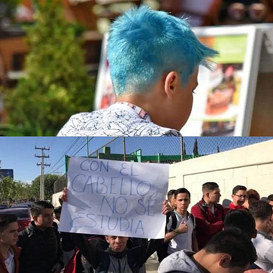 BUSCA CONAPRED LA NO DISCRIMINACIÓN PARA ESTUDIANTES; PUEDEN ASISTIR CON EL CABELLO LARGO O TEÑIDO