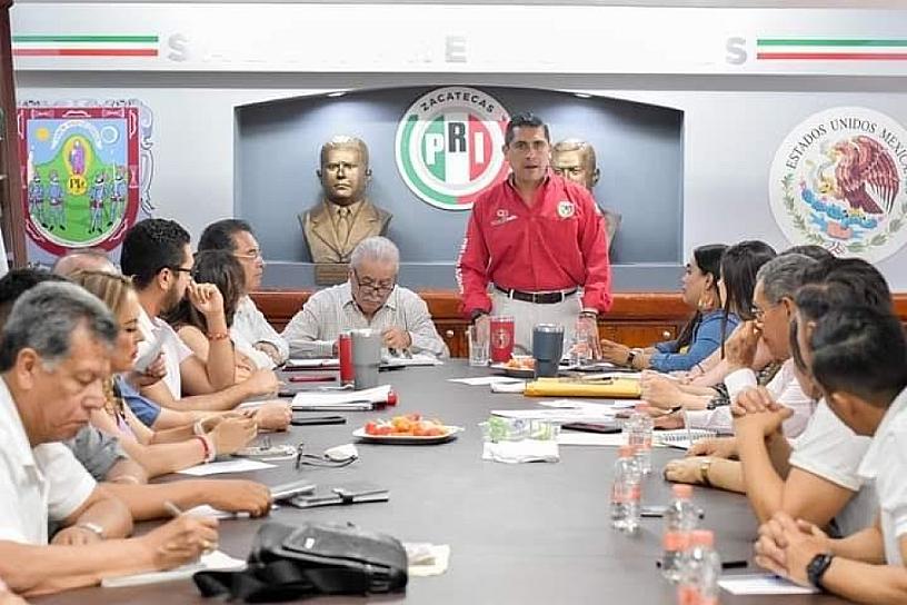 BUSCARÁ EL PRI LA GUBERNATURA DE ZACATECAS EN 2027