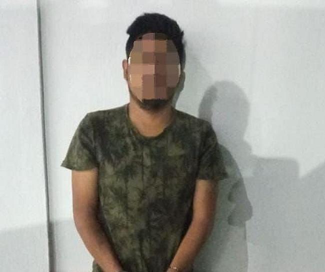 CACHAN A TOÑO CON 175 ENVOLTORIOS DE DROGAS