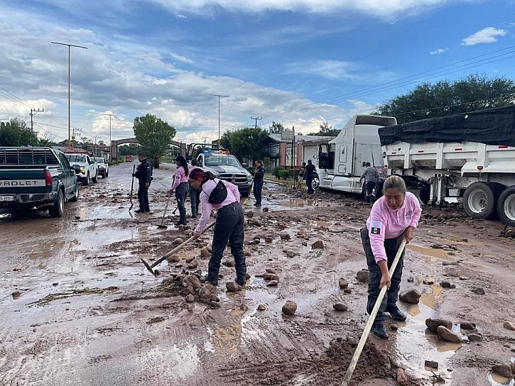 CAE FUERTE GRANIZADA EN VALPARAÍSO