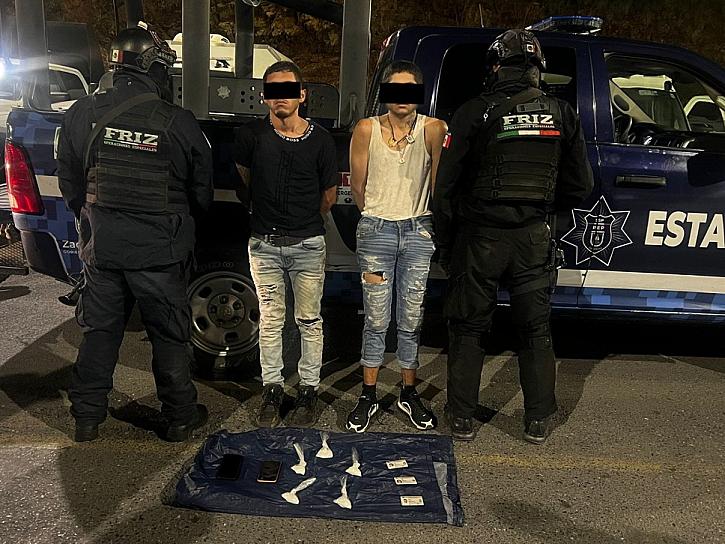 CAEN 2 HOMBRES CON DROGA E IDENTIFICACIONES ROBADAS EN VILLANUEVA