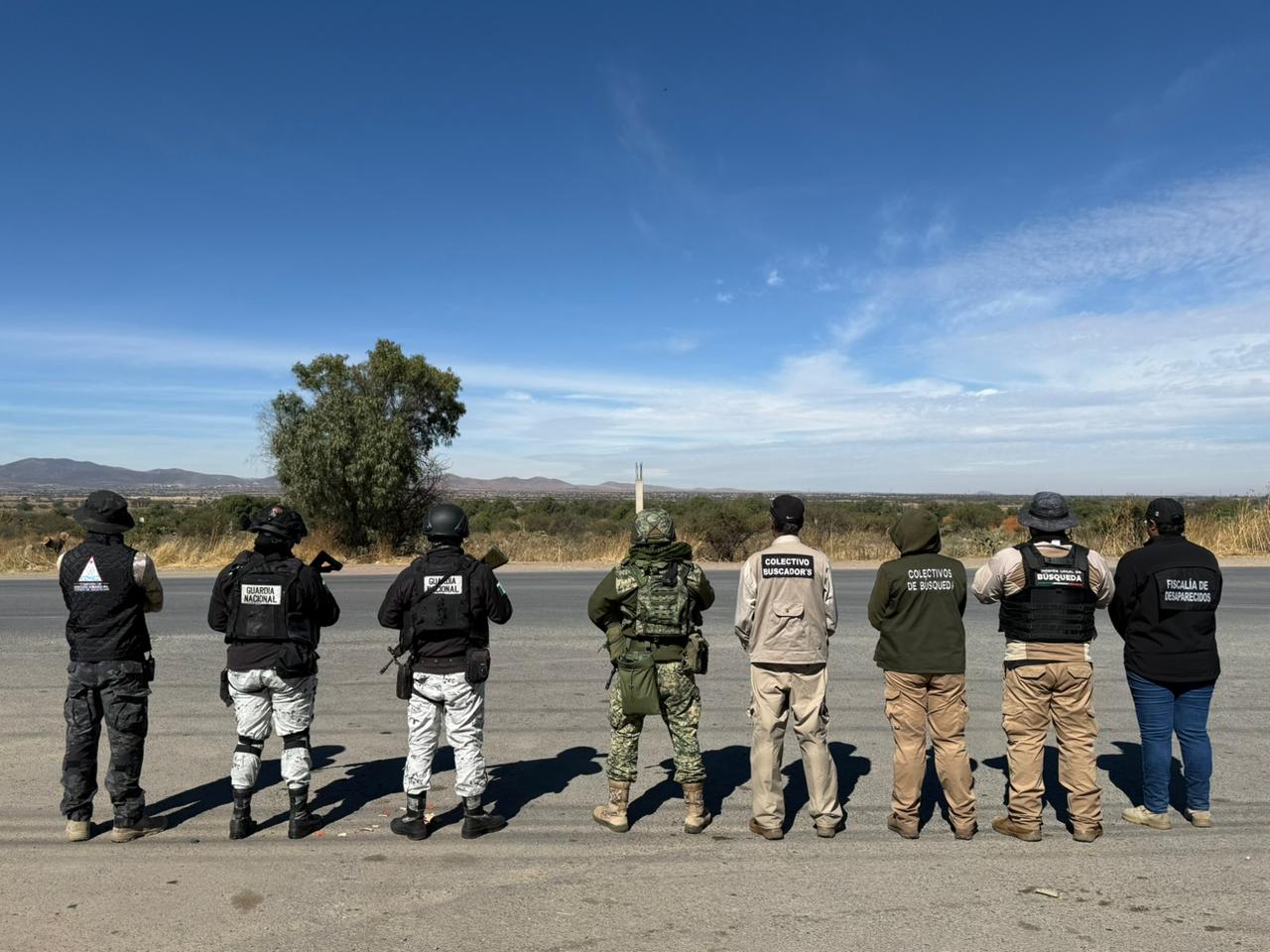REALIZAN AUTORIDADES BÚSQUEDA FORENSE EN GUADALUPE