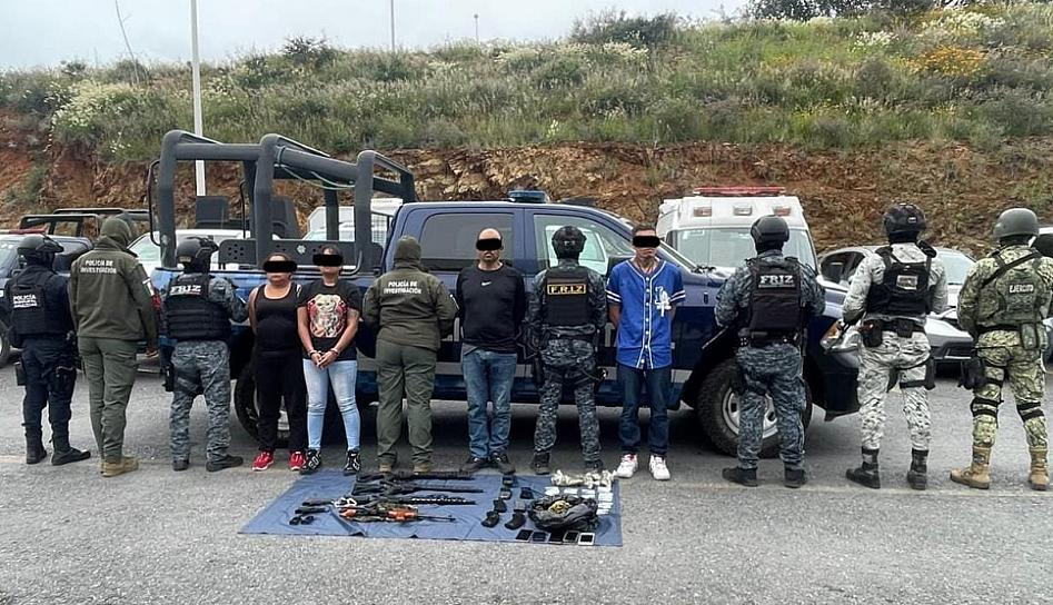 CAEN DOS GRUPOS CRIMINALES EN ZACATECAS; CONFISCAN ARMAS, DROGAS Y VEHÍCULOS