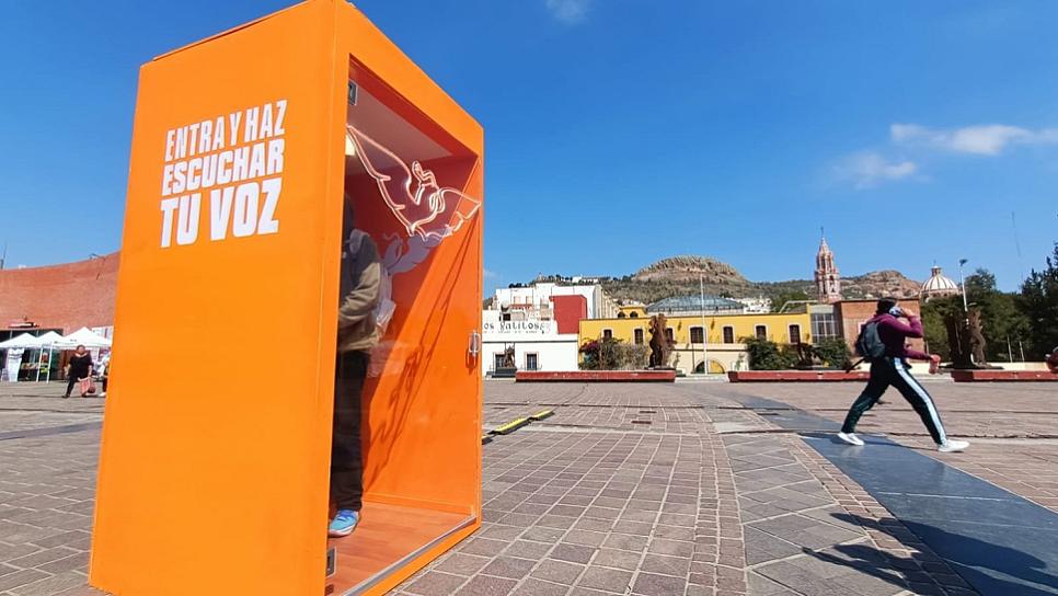 INSTALA MC CABINA PARA ESCUCHAR LA VOZ DE LOS ZACATECANOS 