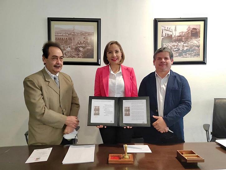 PARTICIPA SEMUJER EN CANCELACIÓN DE TIMBRE POSTAL ALUSIVO AL #8M