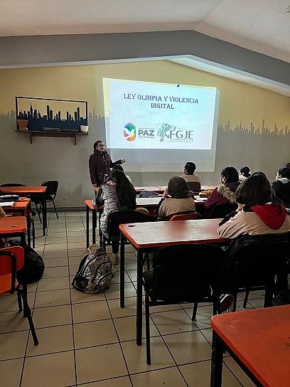 CAPACITA LA FGJEZ A JÓVENES PARA PREVENIR LA VIOLENCIA DIGITAL 
