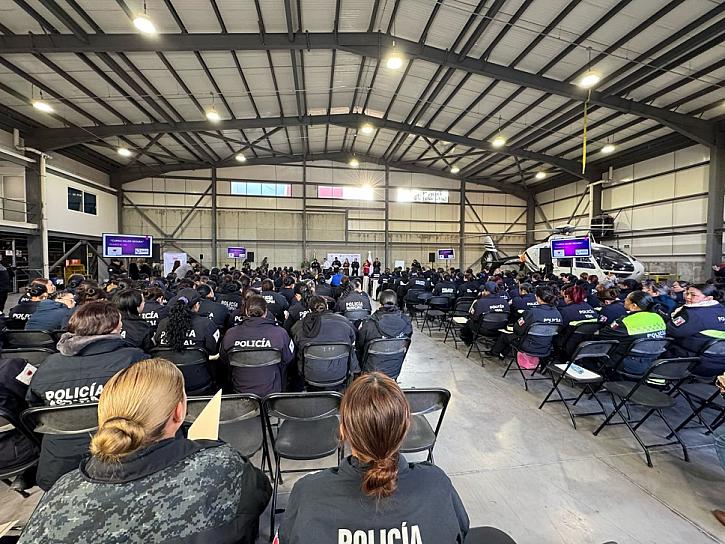 Capacitan a 245 policías en Derechos Humanos y Perspectiva de Género 