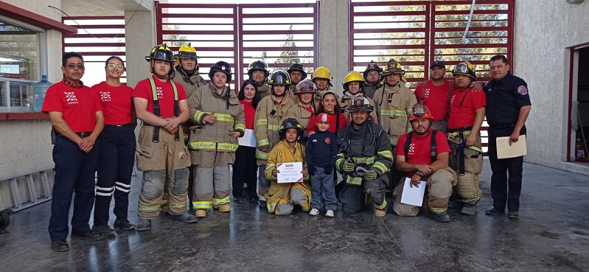 CAPACITAN A BOMBEROS SOBRE SUPERVIVENCIA E INTERVENCIÓN RÁPIDA