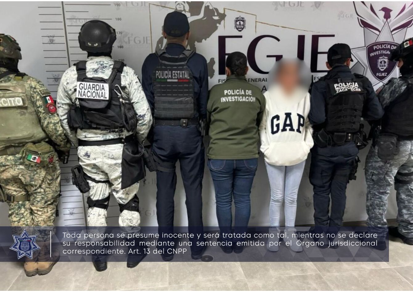 ASEGURA POLICÍA DE ZACATECAS A MUJER POR NARCOMENUDEO