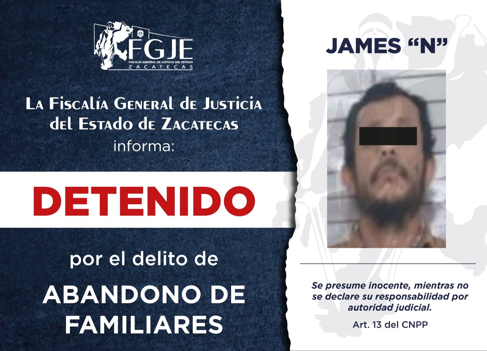 CUMPLIMENTA FGJEZ ÓRDENES DE APREHENSIÓN CONTRA CINCO PERSONAS