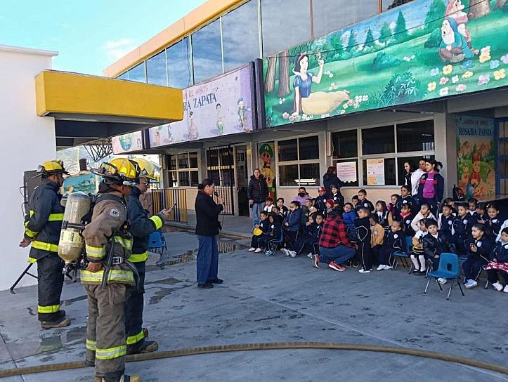 Capacitan a niños en prevención de accidentes