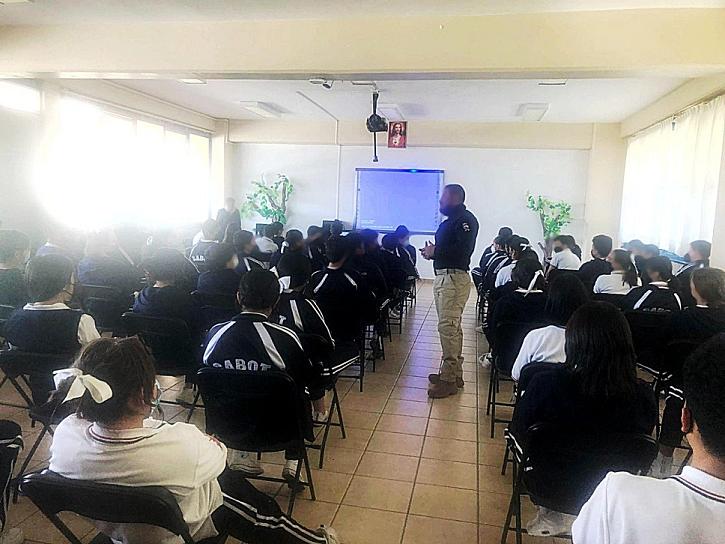  CAPACITA SSP AL COLEGIO SEBASTIÁN CABOT EN PREVENCIÓN DE DELITOS ELECTRÓNICOS 