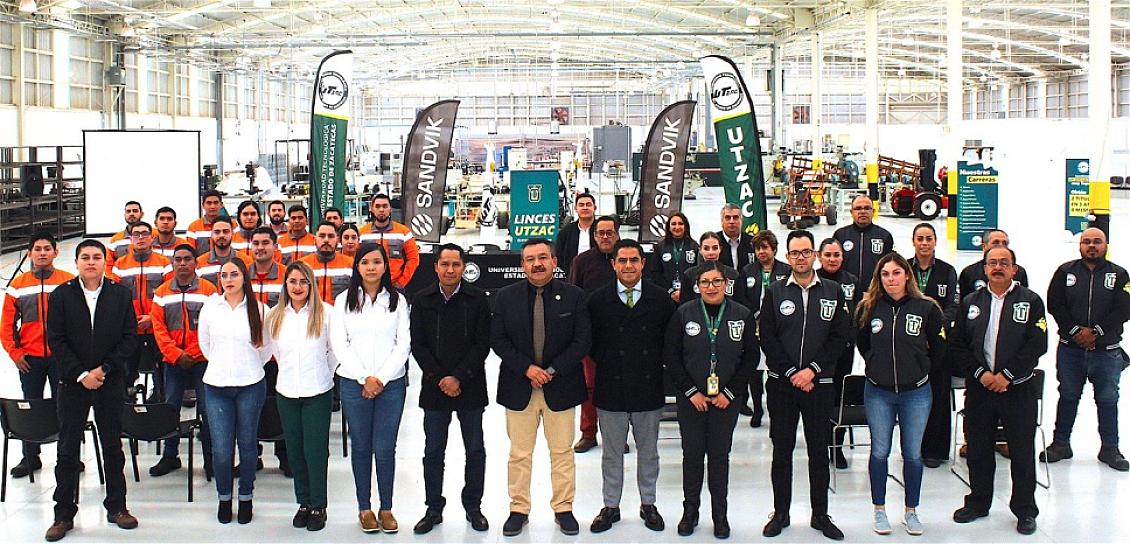 CAPACITA UTZAC A PERSONAL DE SANDVIK COMO TÉCNICO JUNIOR