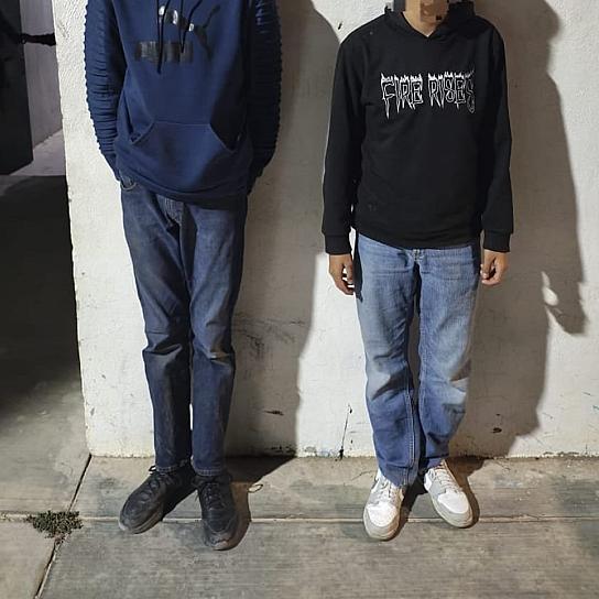 Capturan a jóvenes extorsionadores en Fresnillo; tienen 15 años