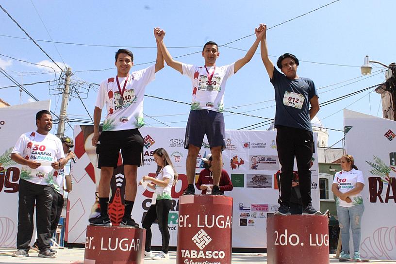 REALIZAN HISTÓRICA CARRERA DE RAMOS EN SU EDICIÓN 30 EN TABASCO