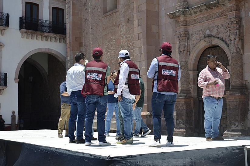 CASI TODO LISTO PARA RECIBIR A ADÁN AUGUSTO