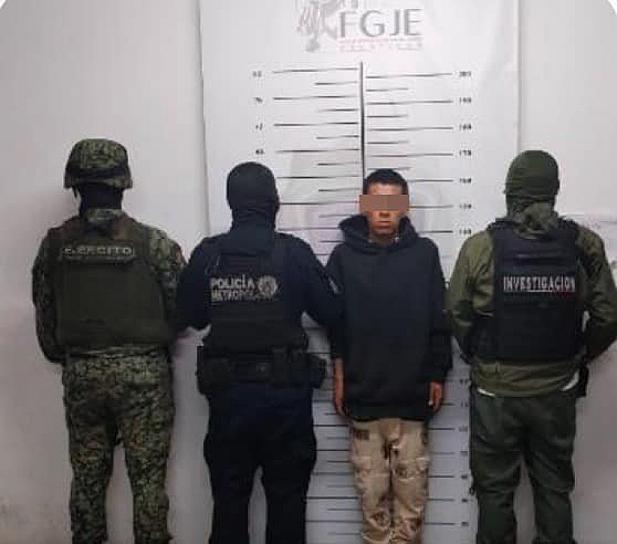 CATEAN VIVIENDA EN OJO DE AGUA DE LA PALMA; DETIENEN A UN HOMBRE