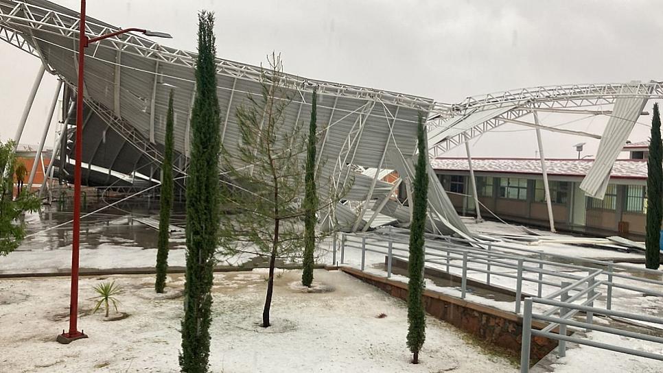 CAUSA ESTRAGOS GRANIZADA ATÍPICA EN RÍO GRANDE
