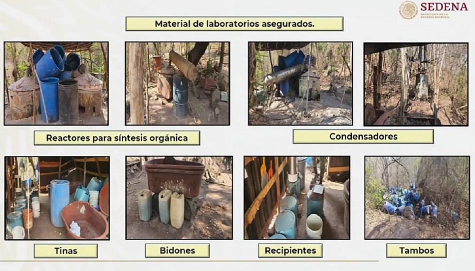 CAYERON NARCOS Y LABORATORIO, Y SE EVITÓ UNA MATANZA: AMLO