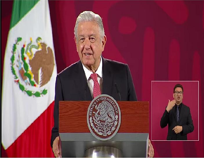 CELEBRA AMLO QUE NO HUBO VIOLENCIA A MUJERES POR LA MARCHA DEL 8M 