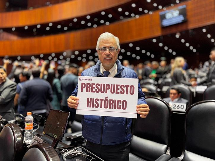 Celebra José Narro incremento para el campo en el PEF 2025 