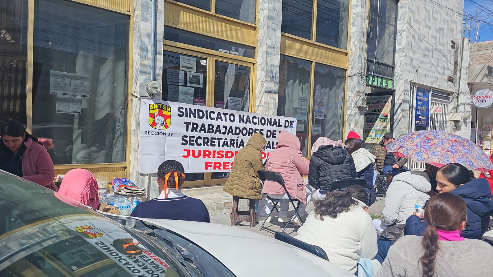 CONTINÚA TOMA DE OFICINAS DE RECAUDACIÓN EN FRESNILLO