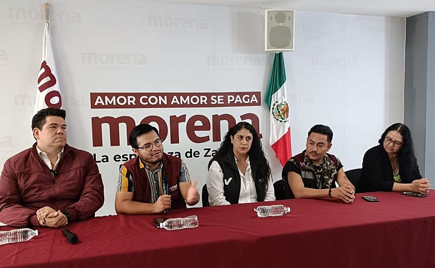 CELEBRA MORENA ZACATECAS NOMBRAMIENTOS PARA LA NUEVA DIRIGENCIA NACIONAL