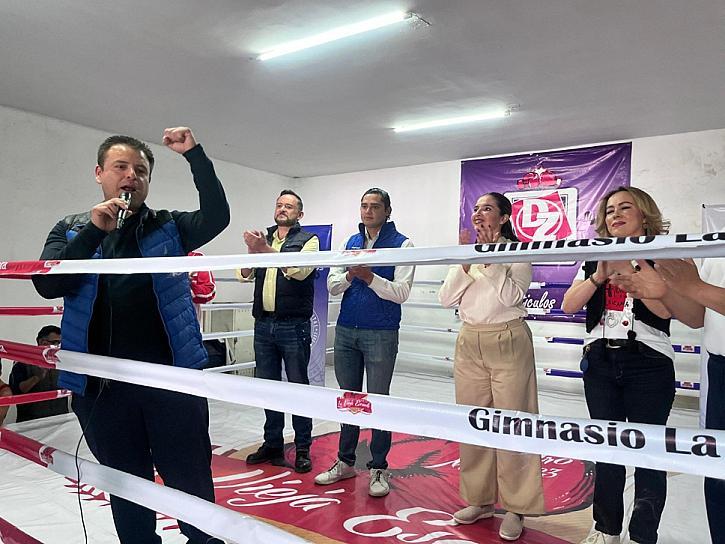 Celebran 16 aniversario de la Liga Municipal de Box