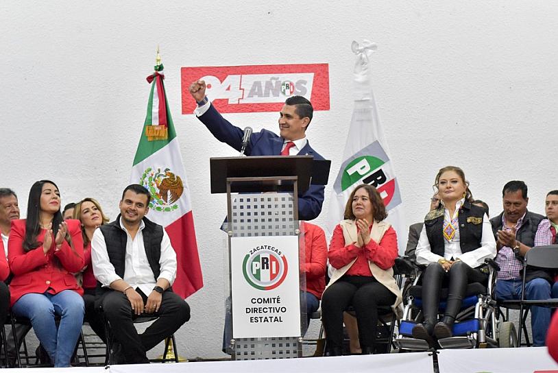 CELEBRAN 94 AÑOS DEL PRI EN ZACATECAS