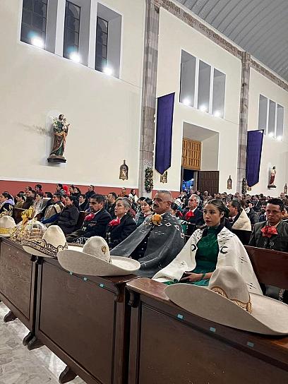 Celebran Mañanitas en Honor a la Virgen de Guadalupe en Valparaíso