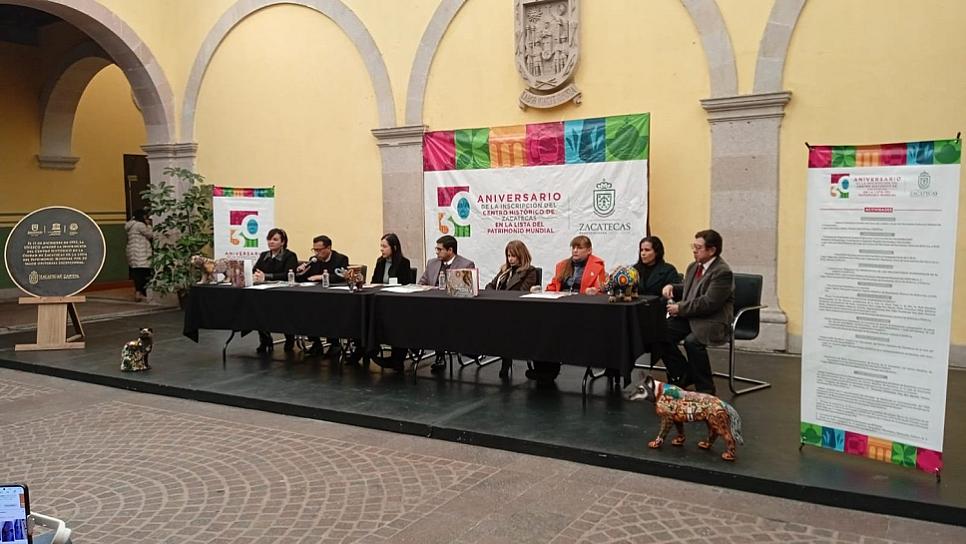 CELEBRARÁN 30 ANIVERSARIO DE ZACATECAS COMO PATRIMONIO MUNDIAL