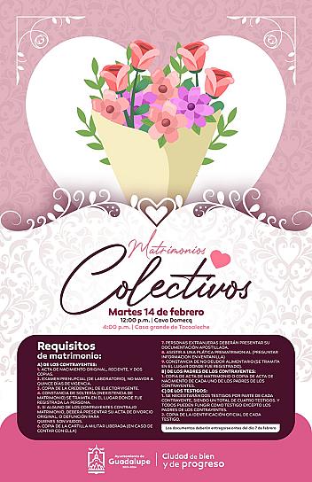 CELEBRARÁN MATRIMONIOS GRATUITOS EN TACOALECHE