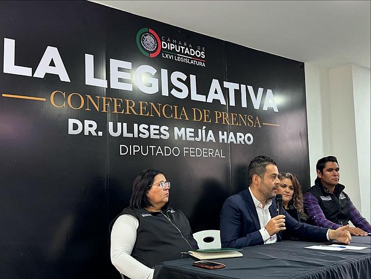 CELEBRA ULISES MEJÍA APROBACIÓN DE DICTAMENES DE LA 4T