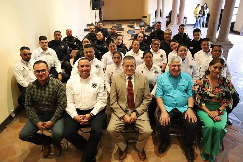 CERTIFICAN A POLICÍAS TURÍSTICAS EN JEREZ