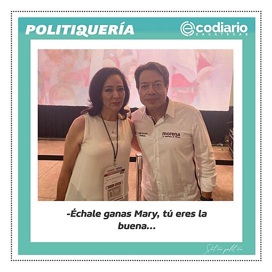 -Échale ganas Mary, tú eres la buena