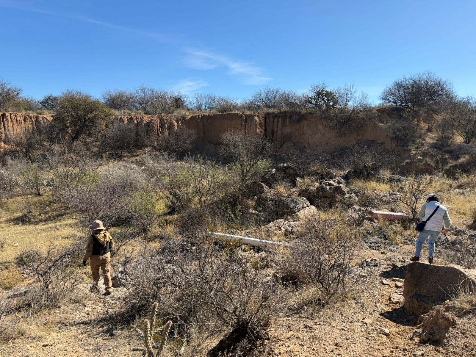 ACUDEN AUTORIDADES Y COLECTIVOS A RÍO GRANDE PARA BÚSQUEDA DE PERSONAS