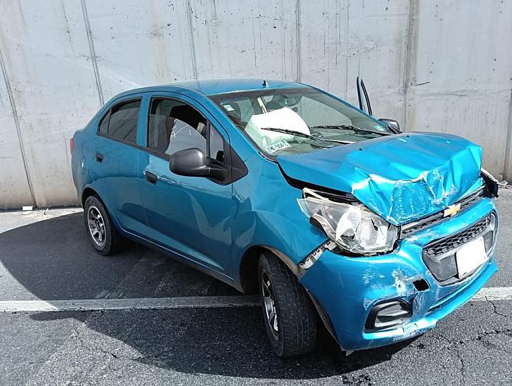 Choca conductor en Tránsito Pesado 