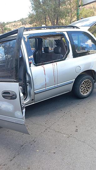 CHOCAN EN CALZADA SOLIDARIDAD