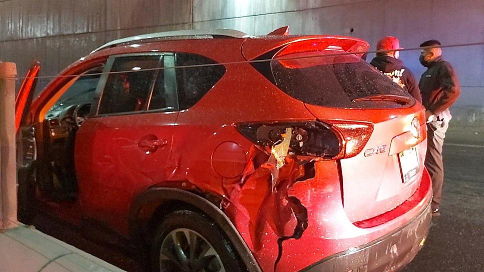 CHOCAN MENORES DE EDAD FRENTE A LA CENTRAL CAMIONERA