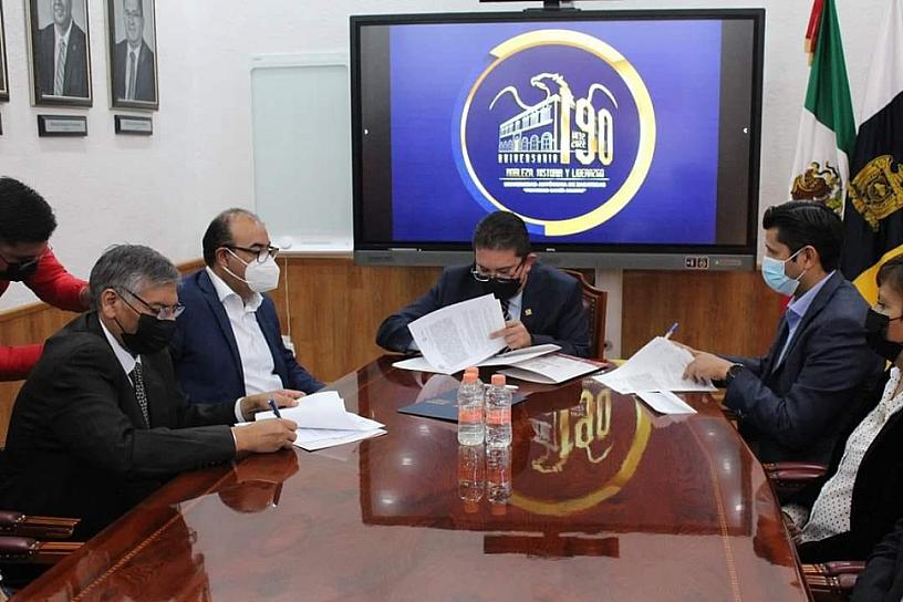 CIENCIAS DE LA TIERRA DE LA UAZ FIRMA CONVENIO DE COLABORACIÓN CON EL MUNICIPIO DE GUADALUPE