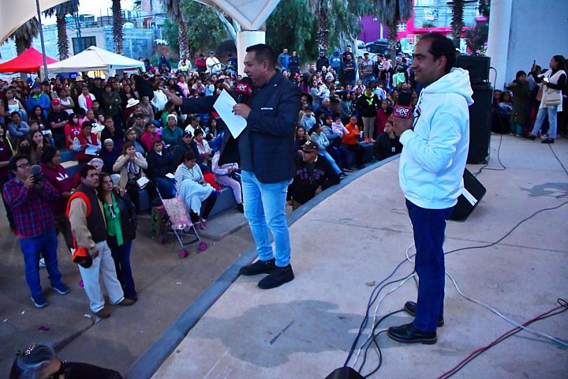 CIENTOS DE FAMILIAS PARTICIPAN EN POSADA NAVIDEÑA EN PARQUE LA PURISIMA