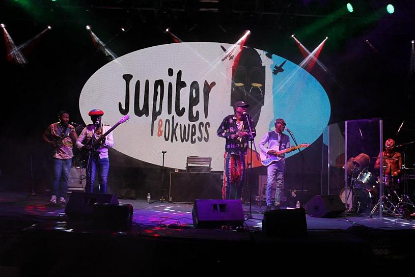 CIERRA FESTIVAL DE JAZZ Y BLUES CON EL AFRO BEAT DE JUPITER &amp; OKWESS
