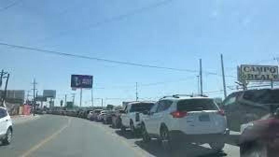 CIERRAN PASO VEHICULAR DE PUENTE INTERNACIONAL ANTE AUMENTO DE MIGRANTES 