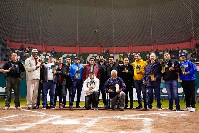 INAUGURA JORGE MIRANDA CASTRO TORNEO DE BEISBOL DE LA TEMPORADA INVERNAL 2023-2024