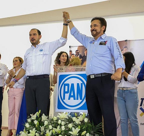 CLAUDIA ANAYA Y MIGUEL TORRES, FÓRMULA TRIUNFADORA AL SENADO